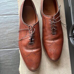 Allen Edmonds Fairfax Brown Leather Shoes